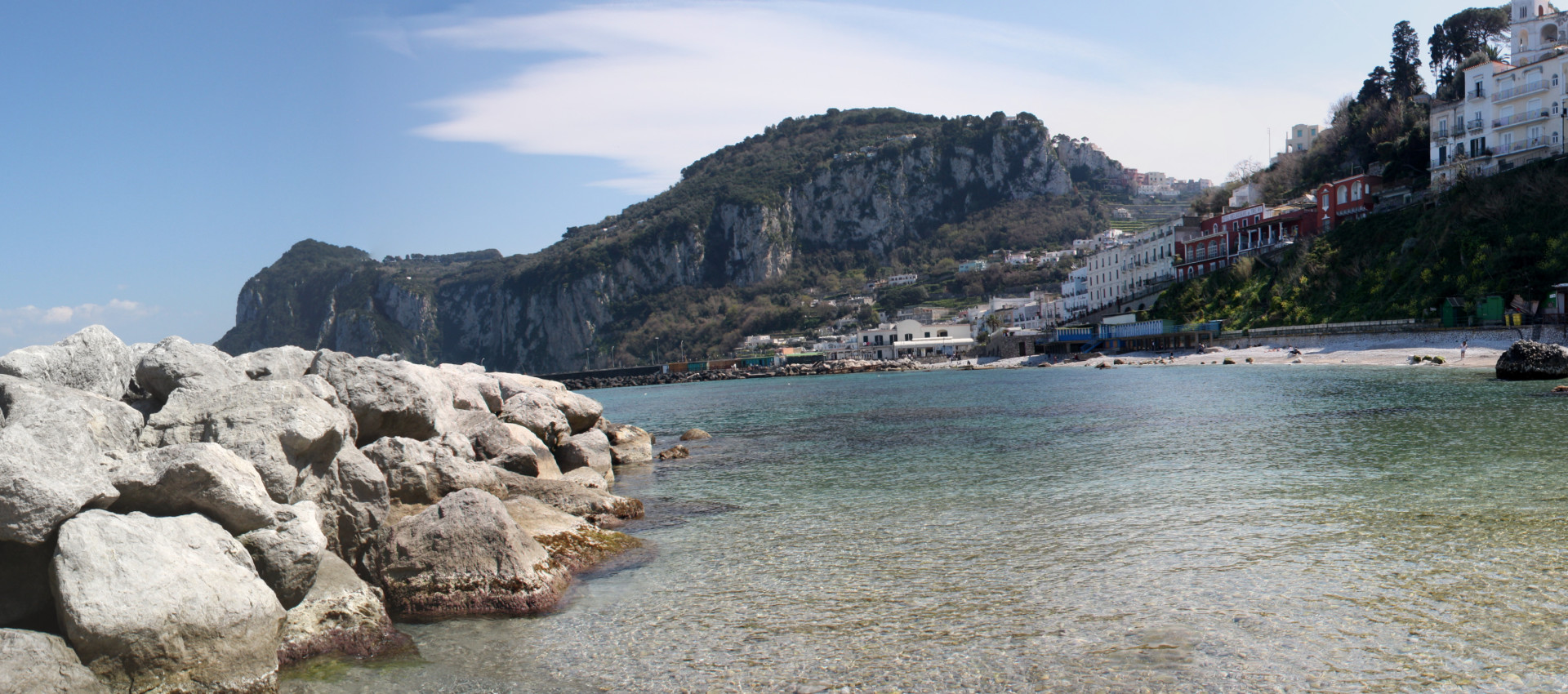 La spiaggia di Marina Grande