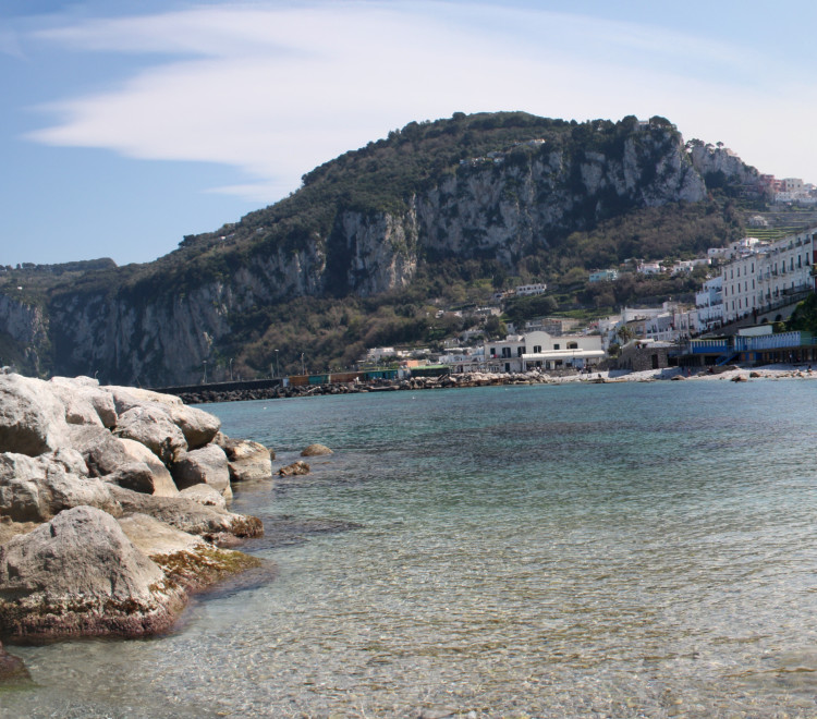 La spiaggia di Marina Grande