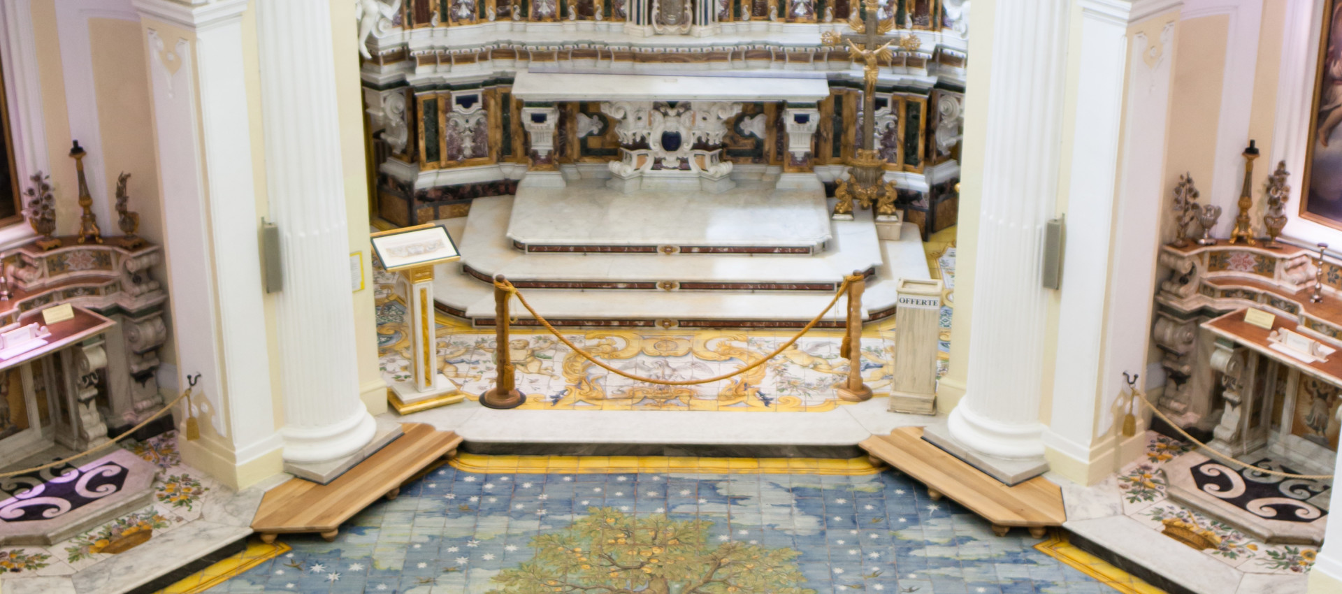 Ceramic floor of San Michele (Saint Michael) church, Anacapri